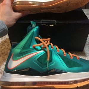 Lebron 10 Miami dolphins